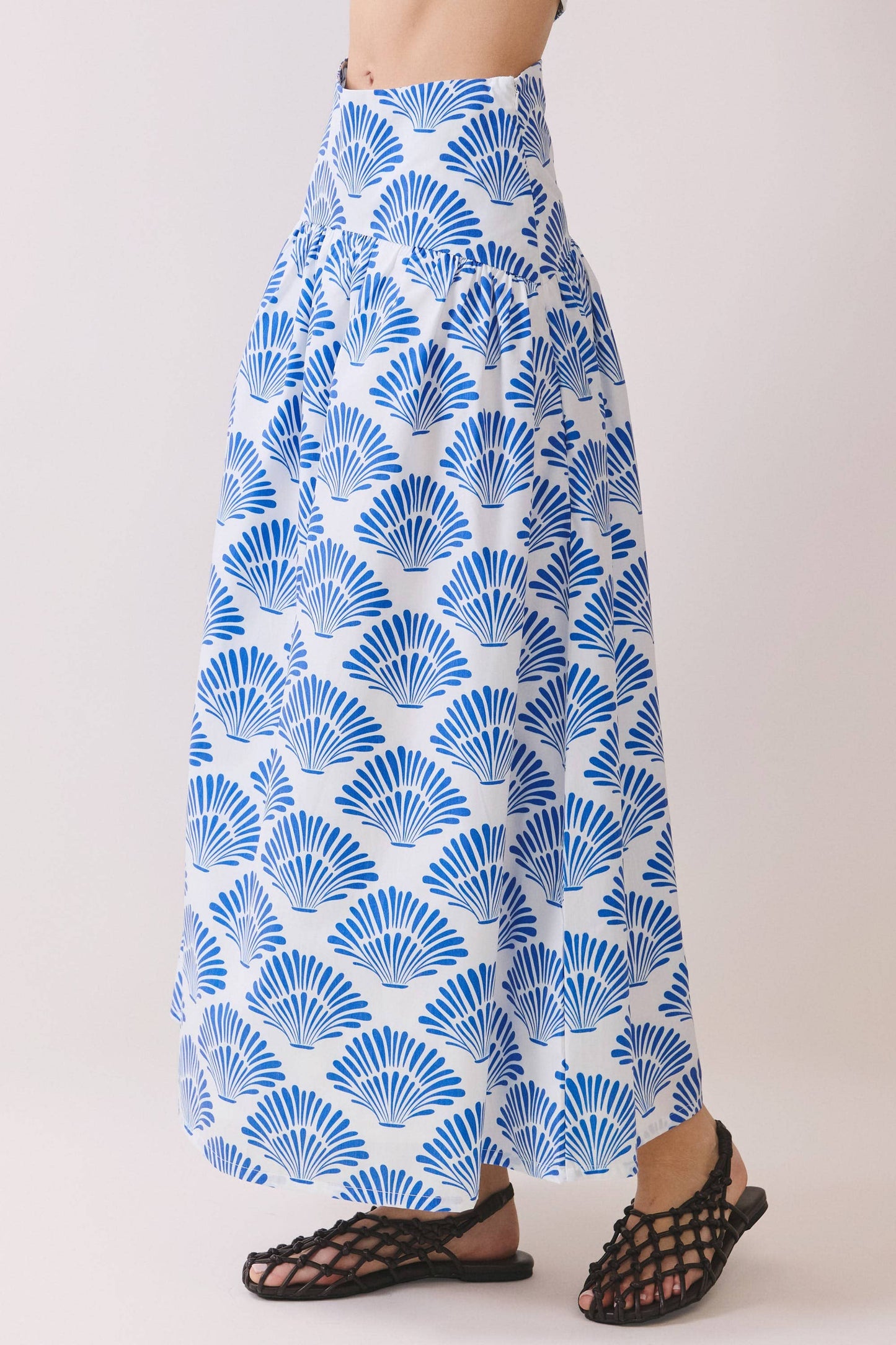 Seashell Midi Skirt