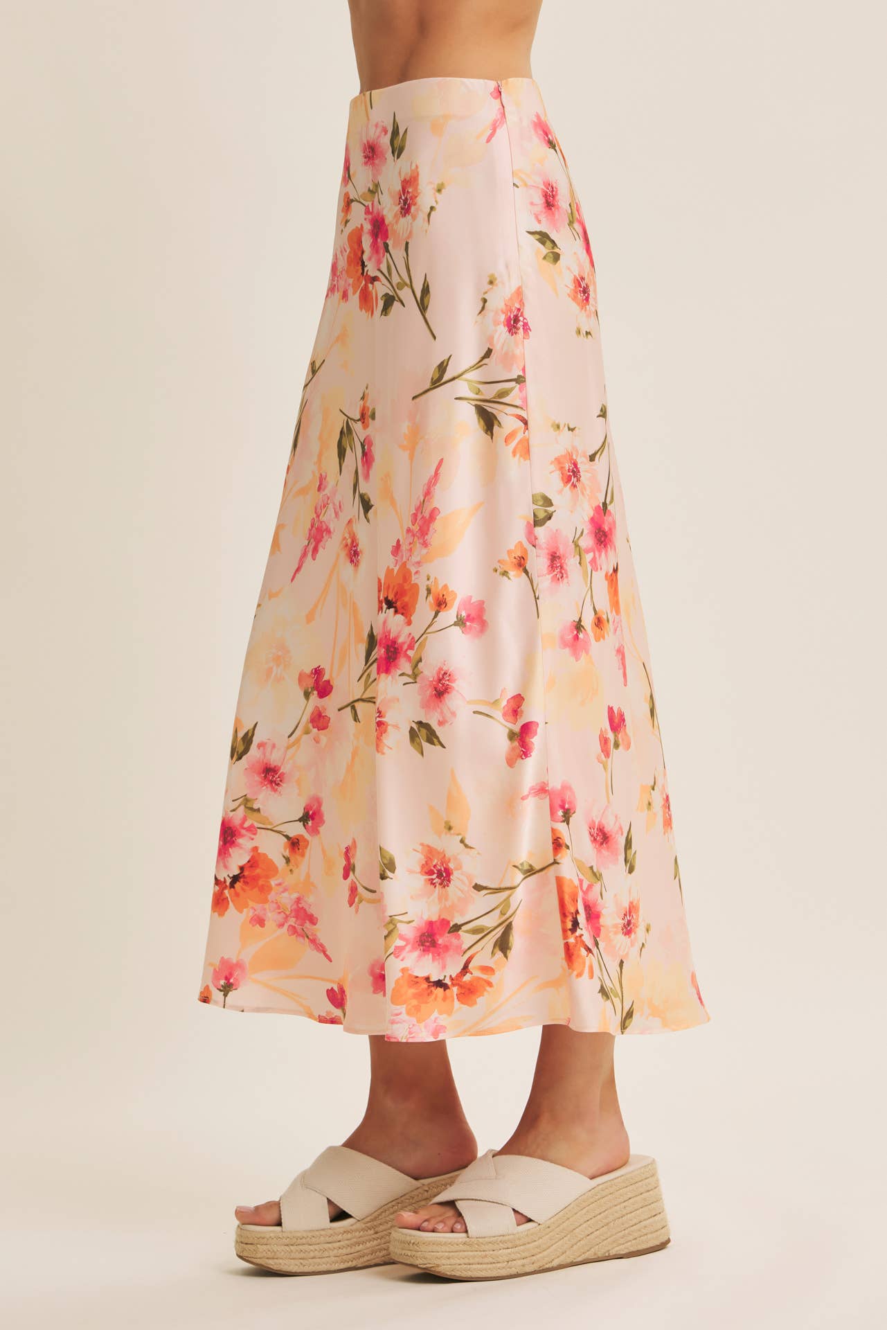 Juliet Satin Skirt