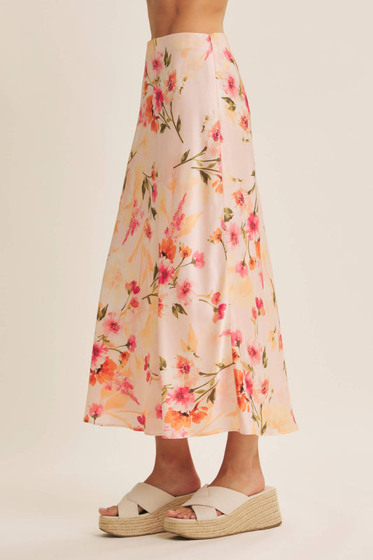 Juliet Satin Skirt