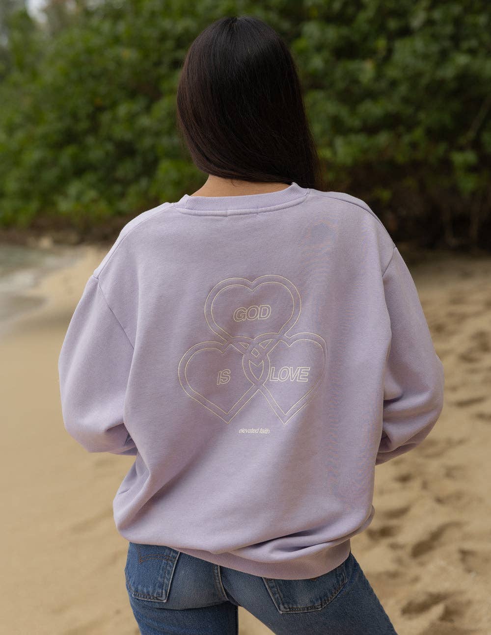 God Is Love Unisex Crewneck