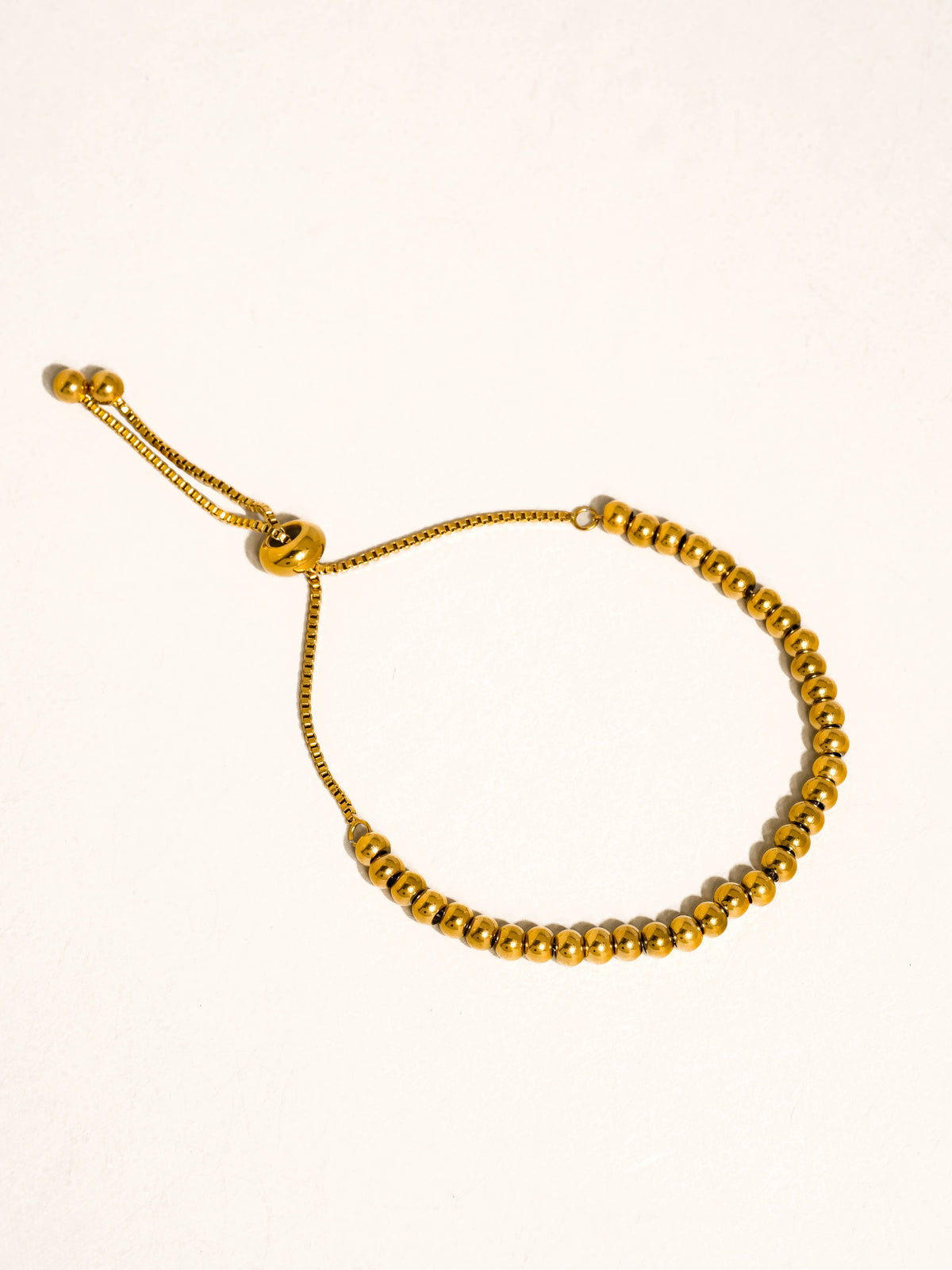 Liliane 18K Gold Non-Tarnish Beaded Bracelet