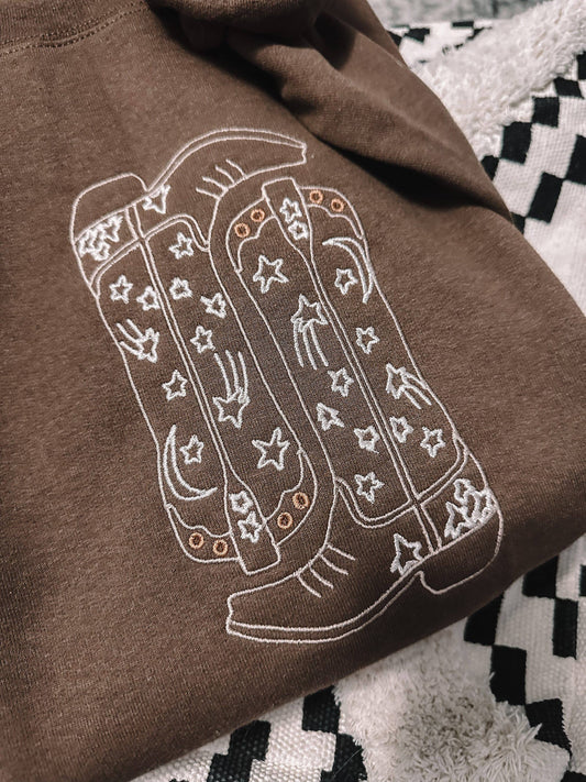 Cowgirl Boots Sweatshirt