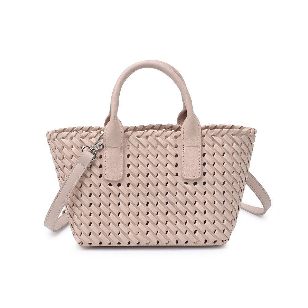 Paisley Woven Crossbody Tote