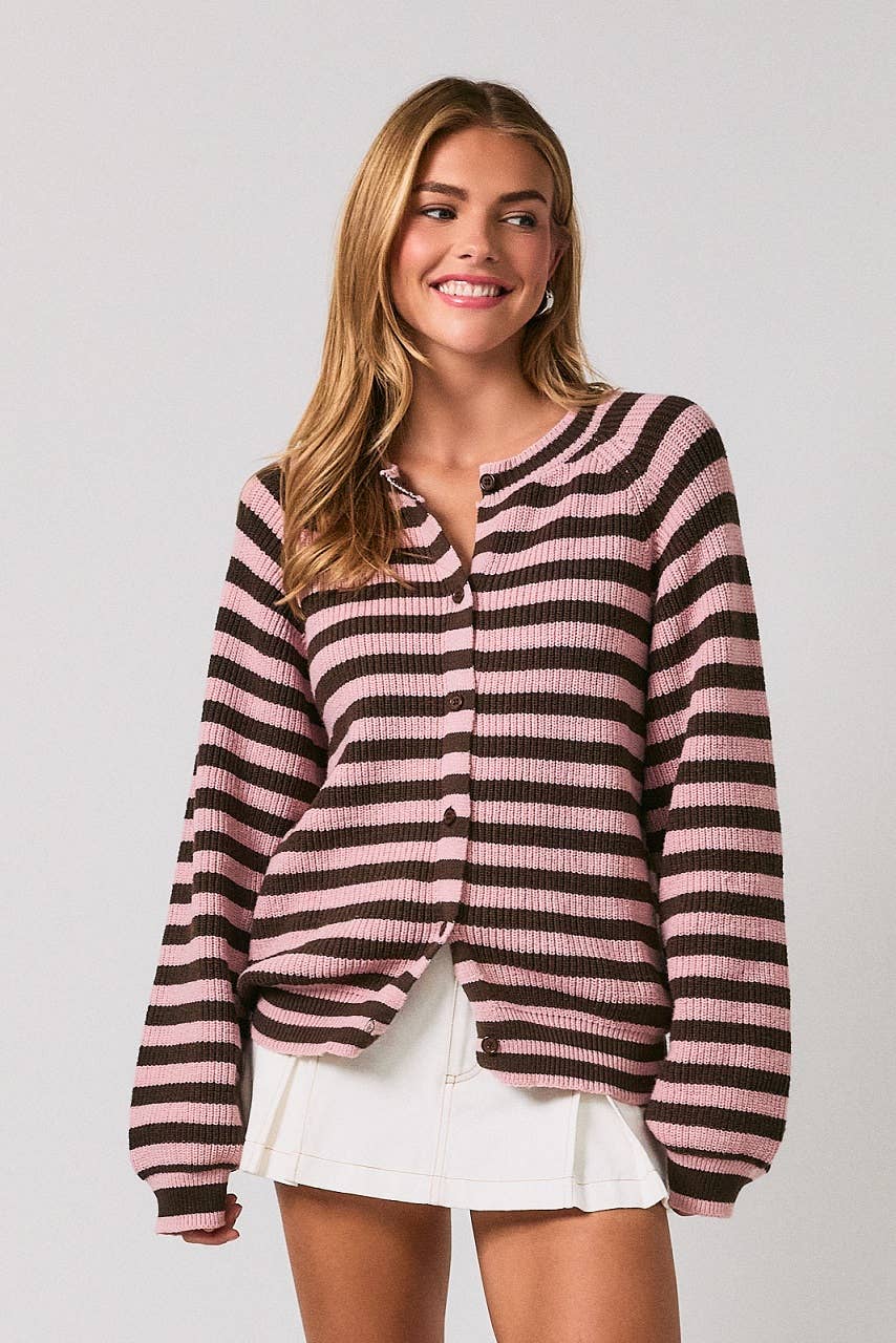 Hadley Stripe Cardigan