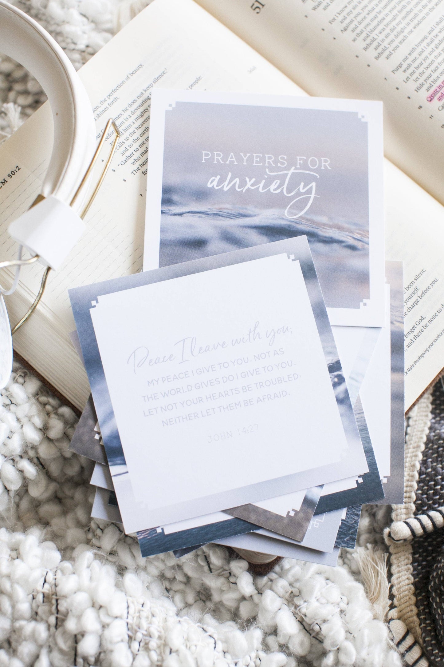 Prayers For Anxiety Verse Card Set