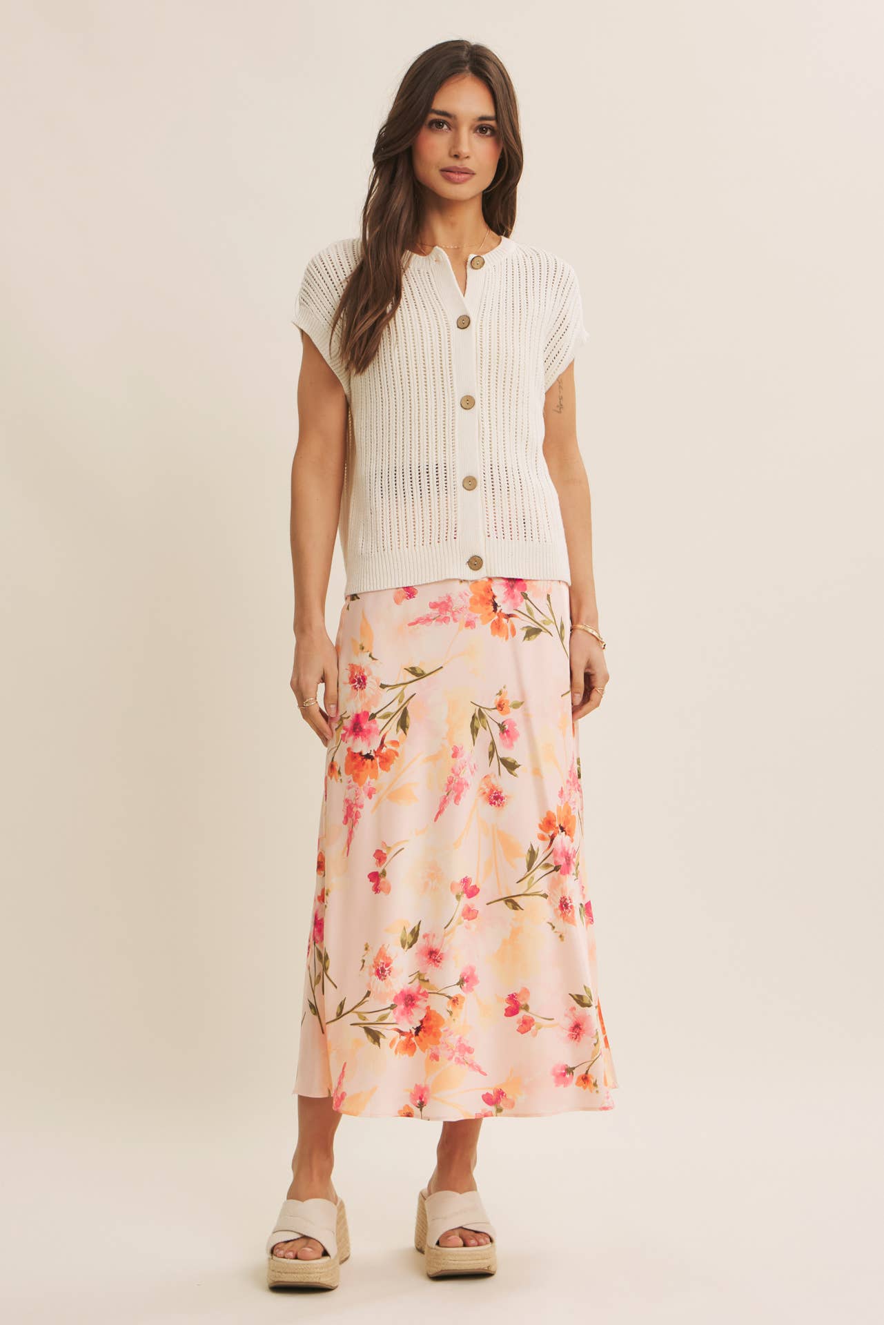 Juliet Satin Skirt