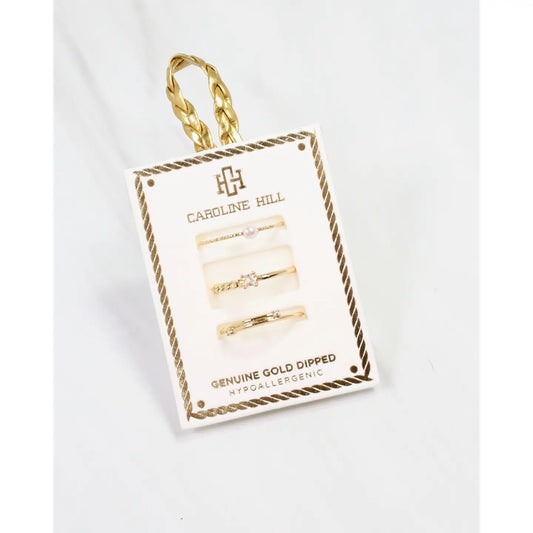 Brilliana Ring Set Gold