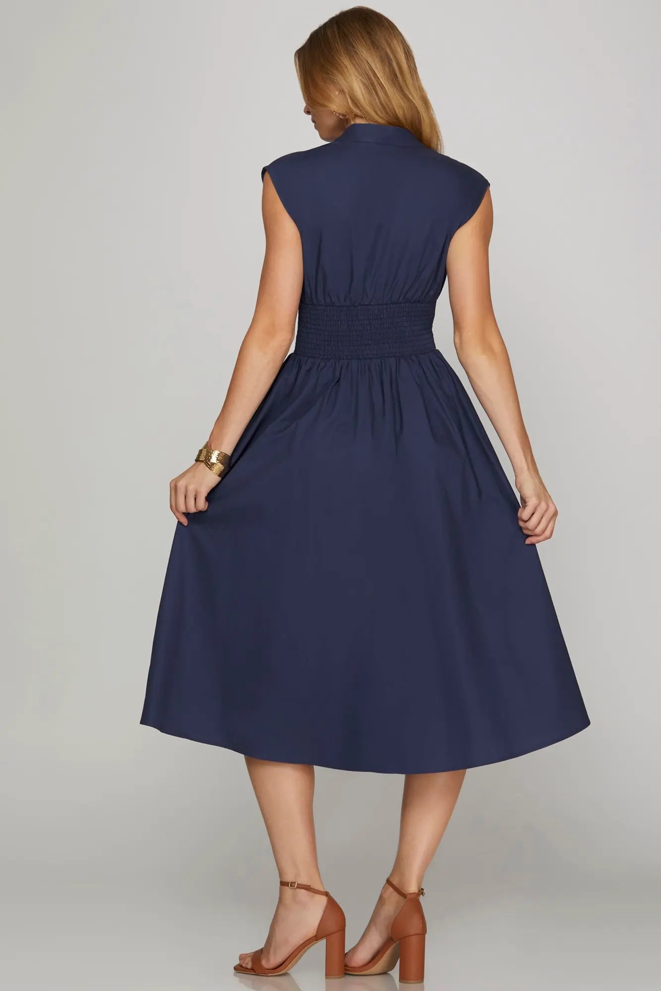 Zipline Midi Dress
