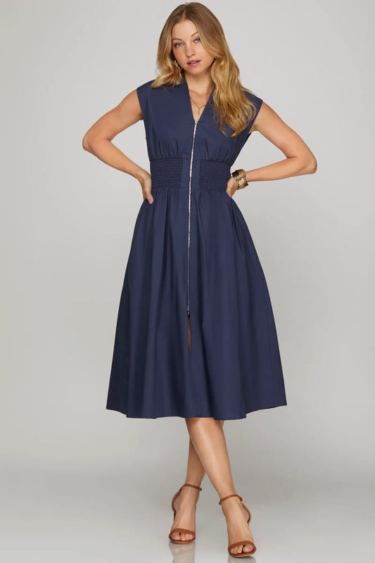 Zipline Midi Dress