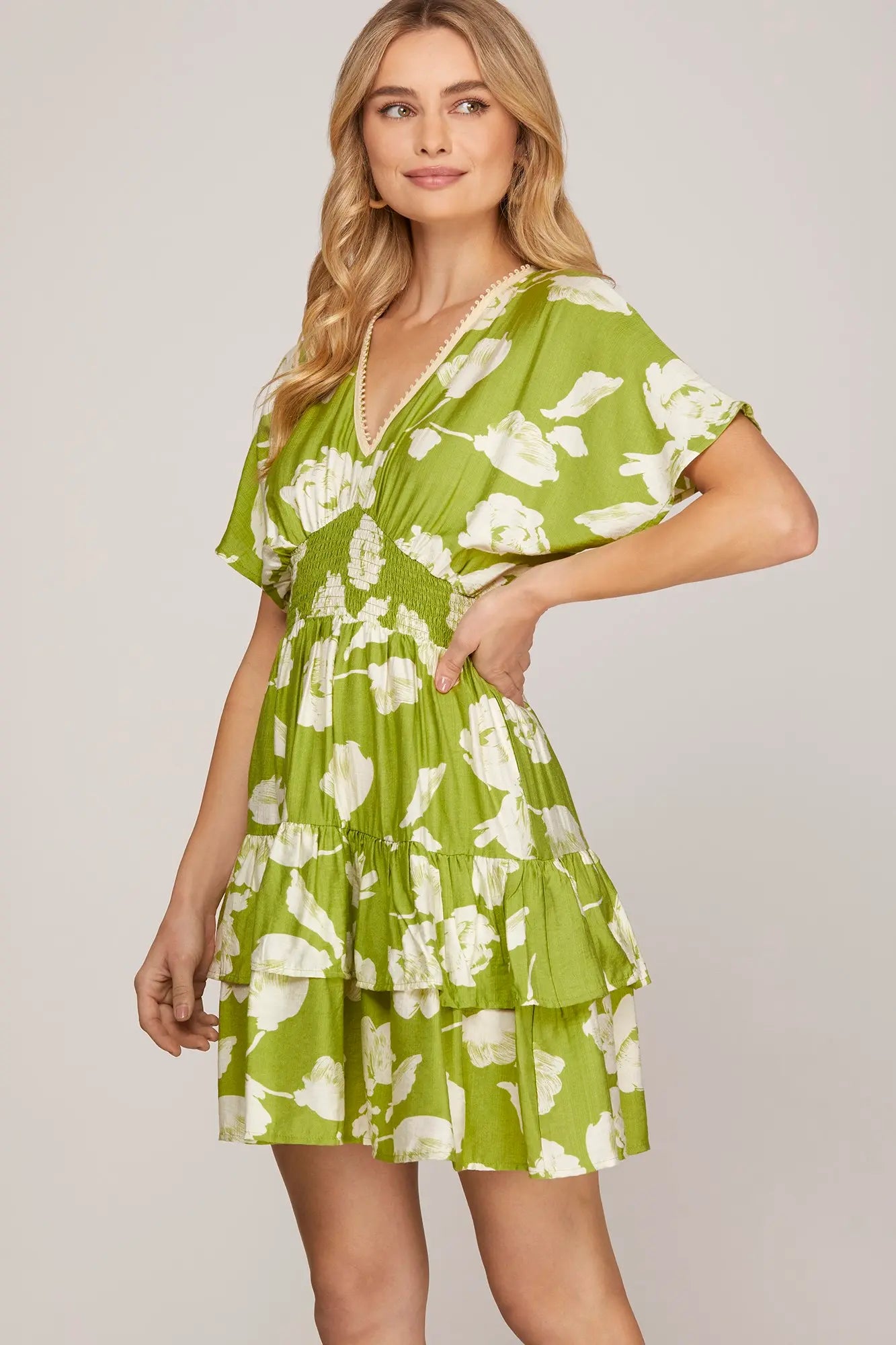 Treasure Tiered Dress