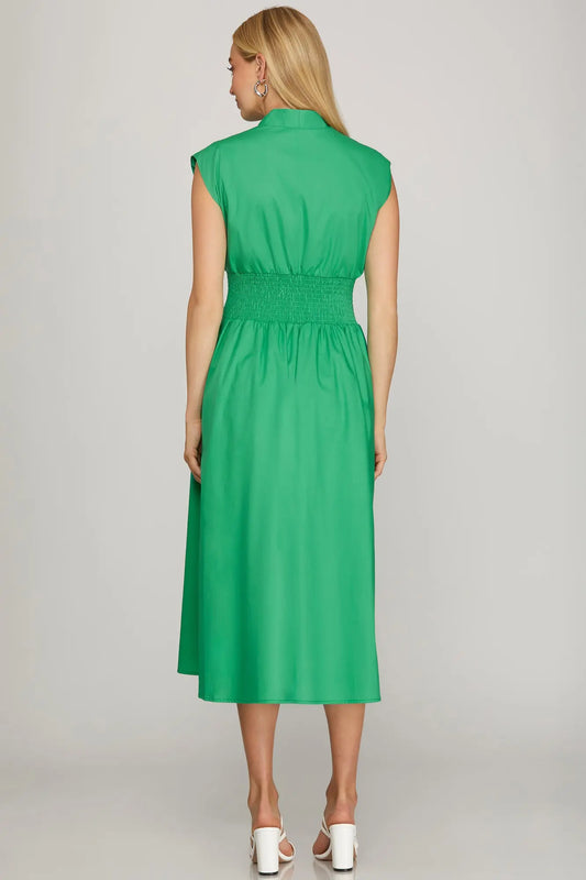 Zipline Midi Dress