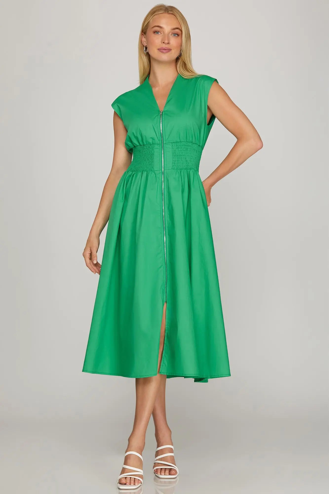 Zipline Midi Dress