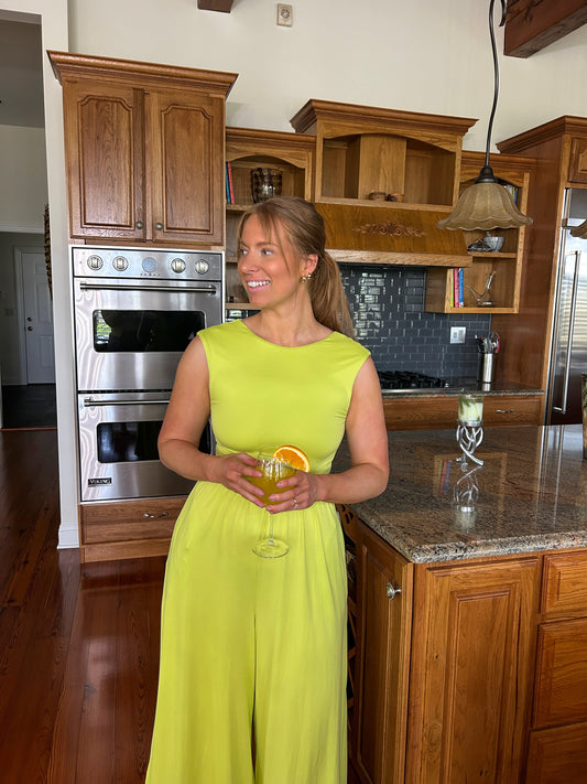Lush Lime Jumpsuit