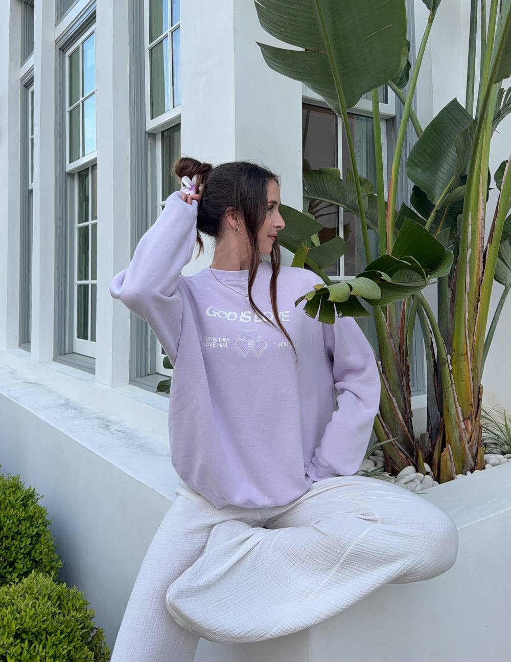God Is Love Unisex Crewneck