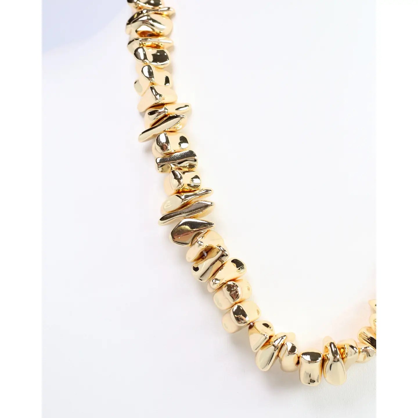 Rock Candy Chunky Necklace Gold