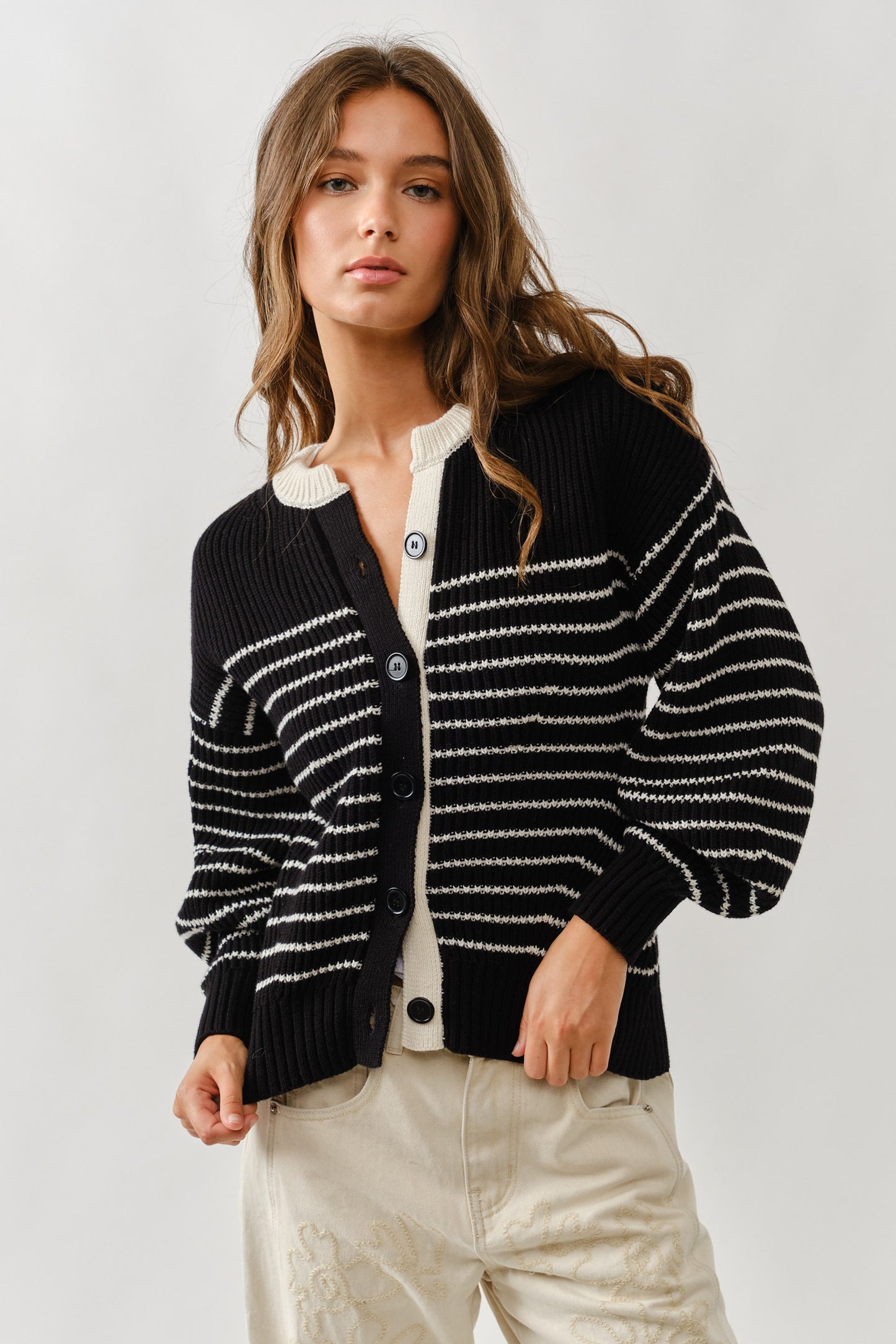 Eloise Stripe Cardigan