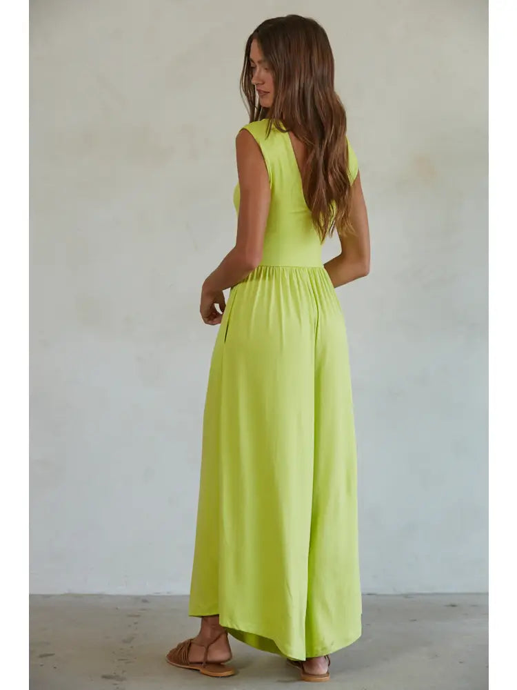 Lush Lime Jumpsuit