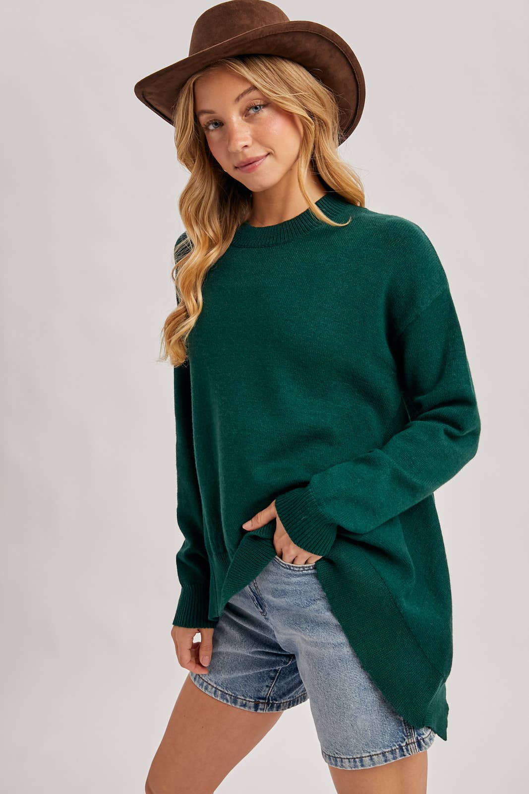 Everly Mock Neck