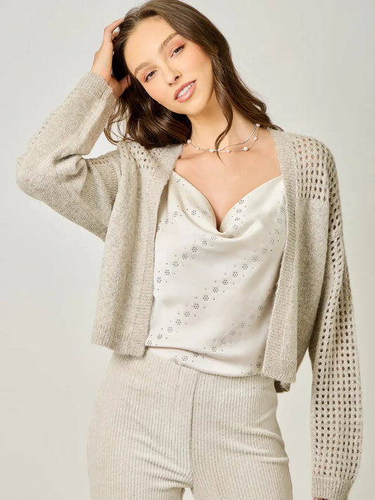 Gilded Glow Cardigan