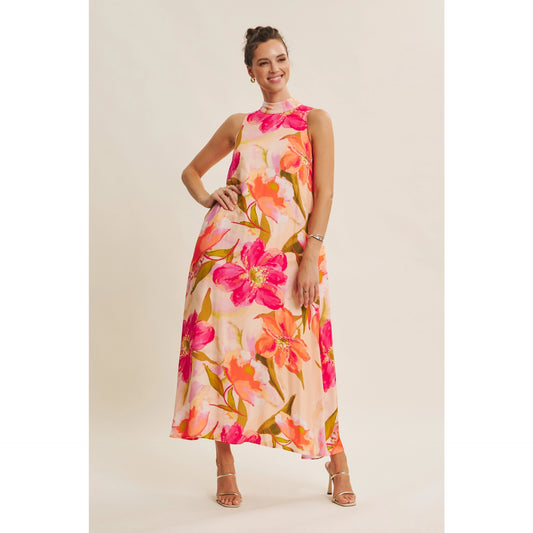 Peach Petal Dress