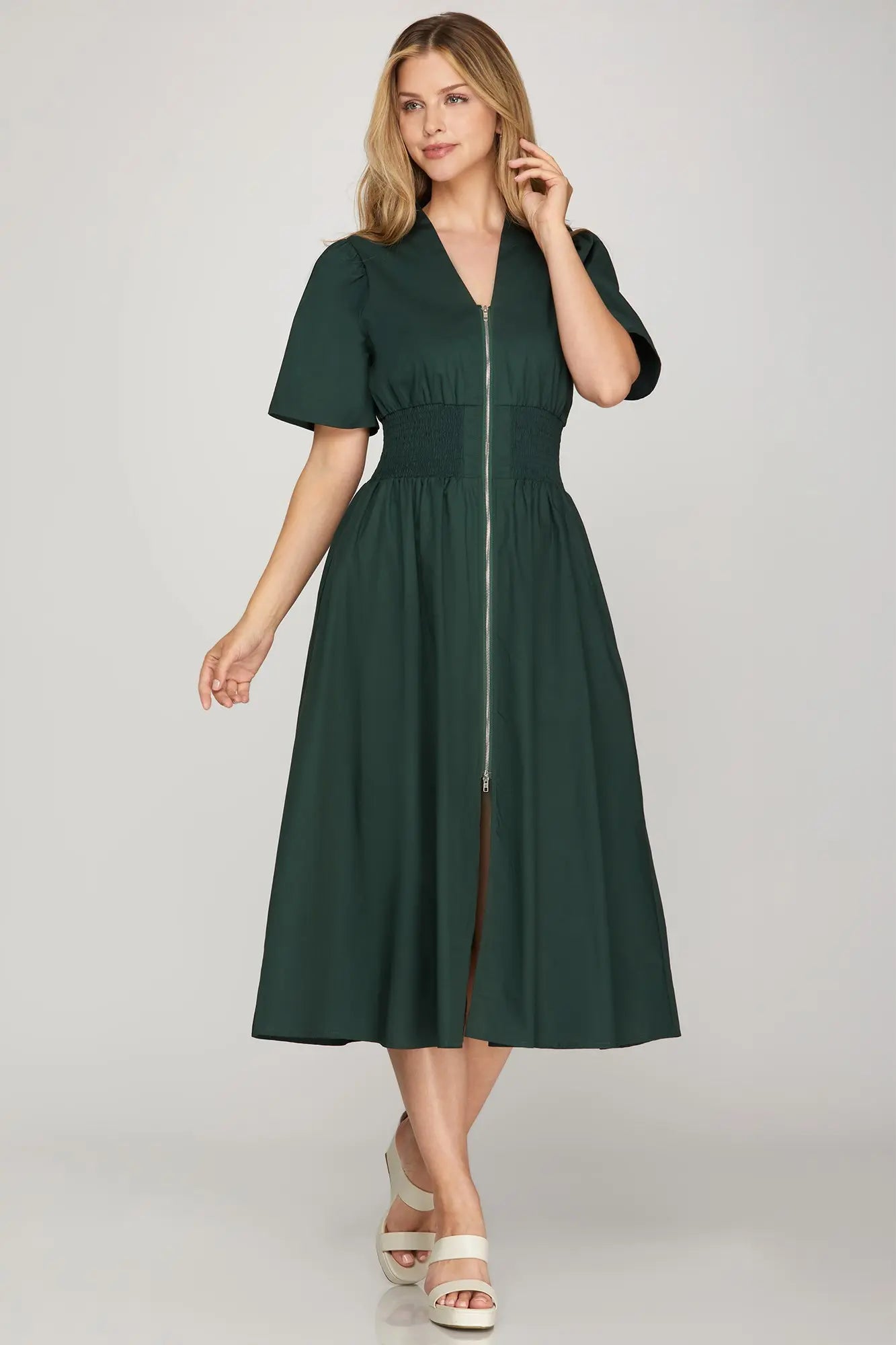 Everyday Zip Midi