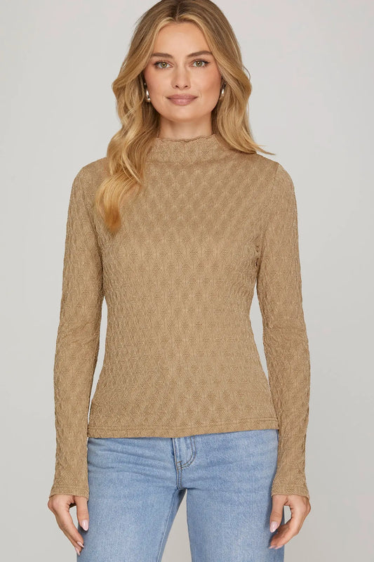 Luminous Mock Top