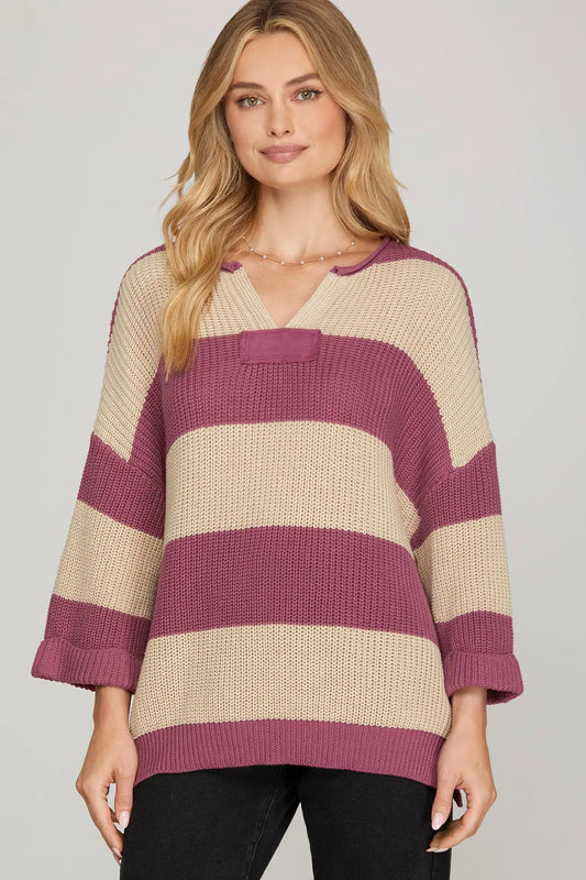 Weekend Stripe Knit
