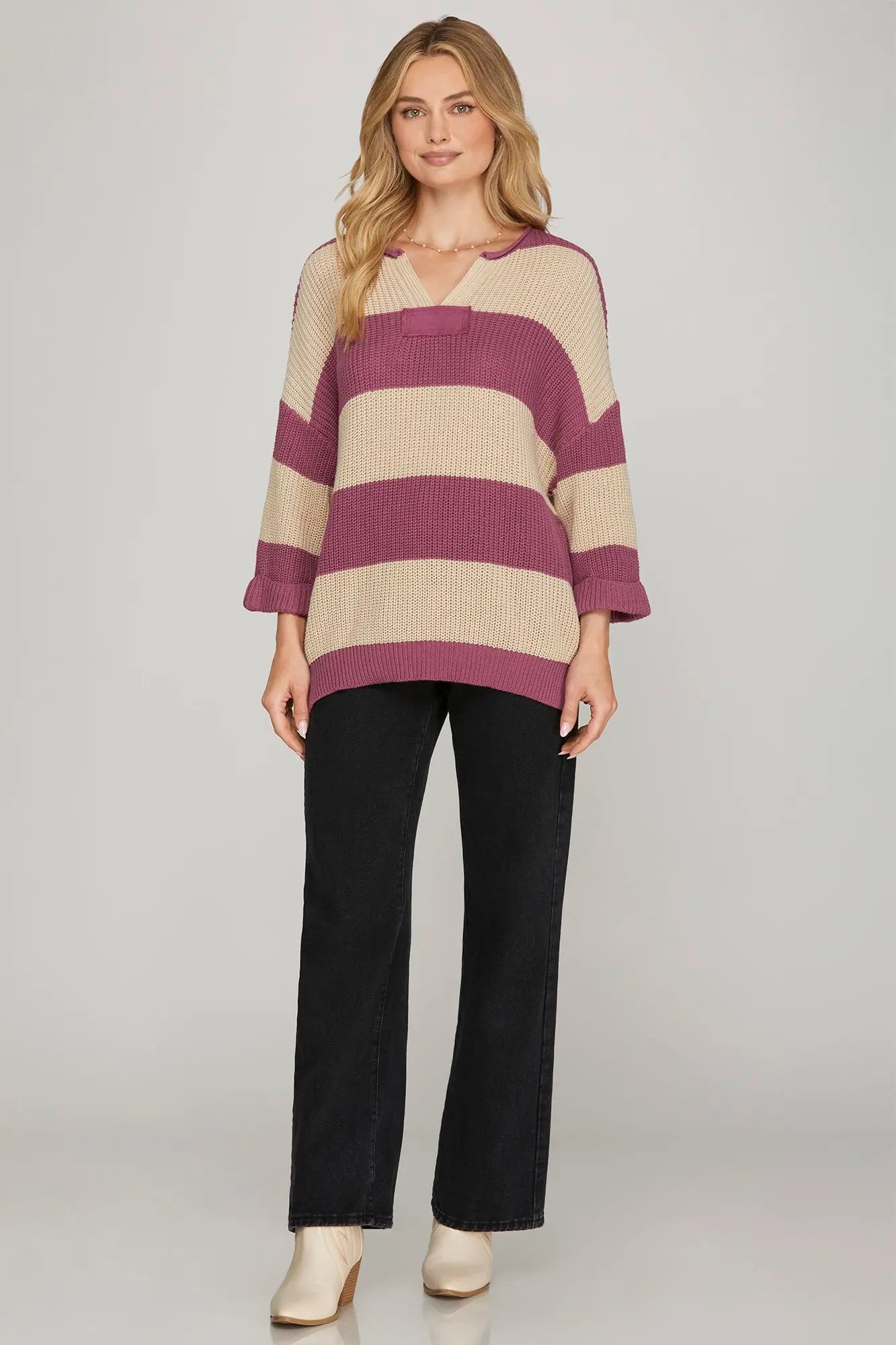 Weekend Stripe Knit