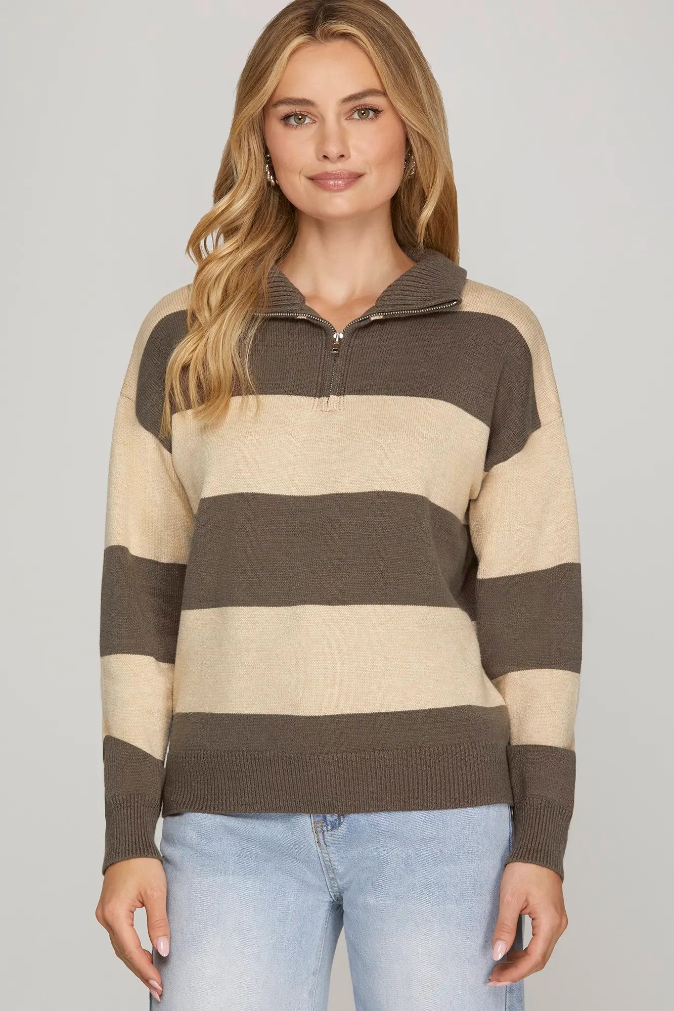 Clara Stripe Sweater