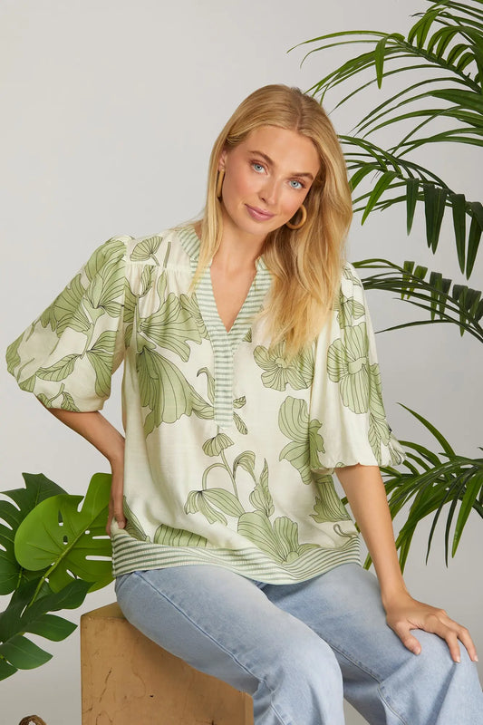 Jungle Bloom Top