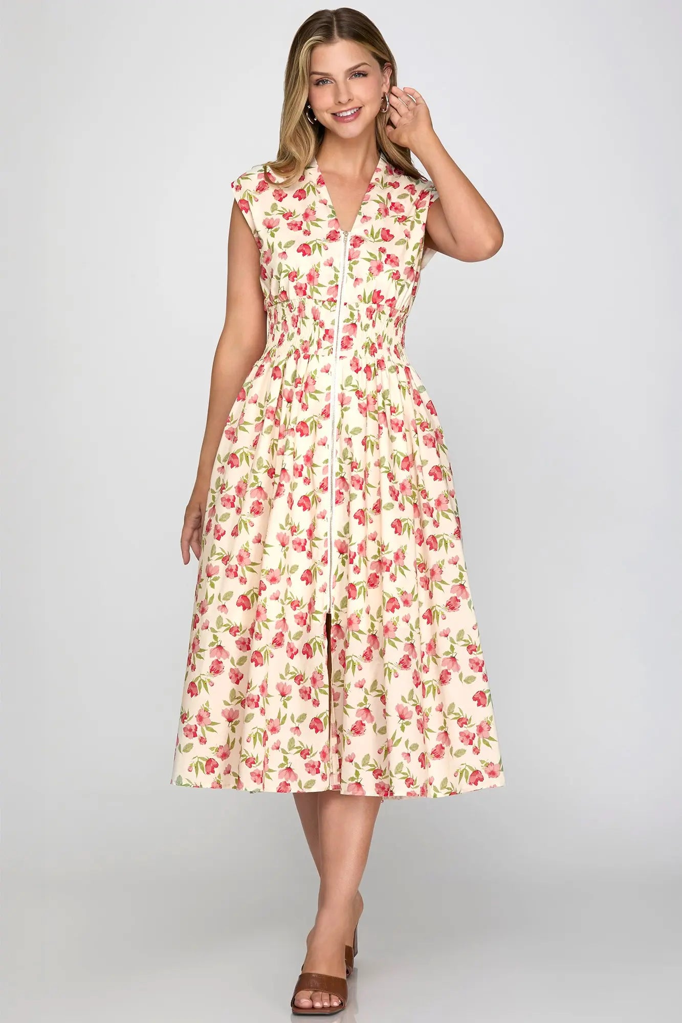 Meadow Walk Midi Dress