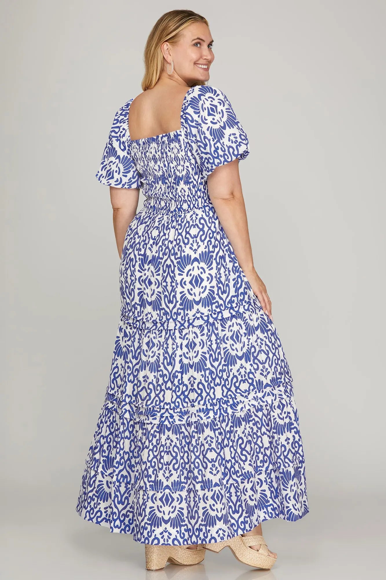 Plus Size-Serenity Maxi Dress