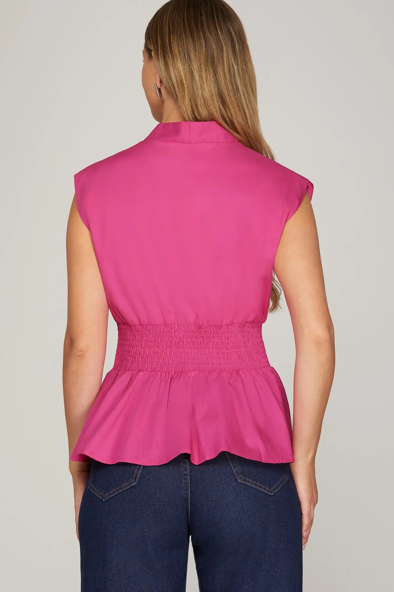 Elodie Smocked Top
