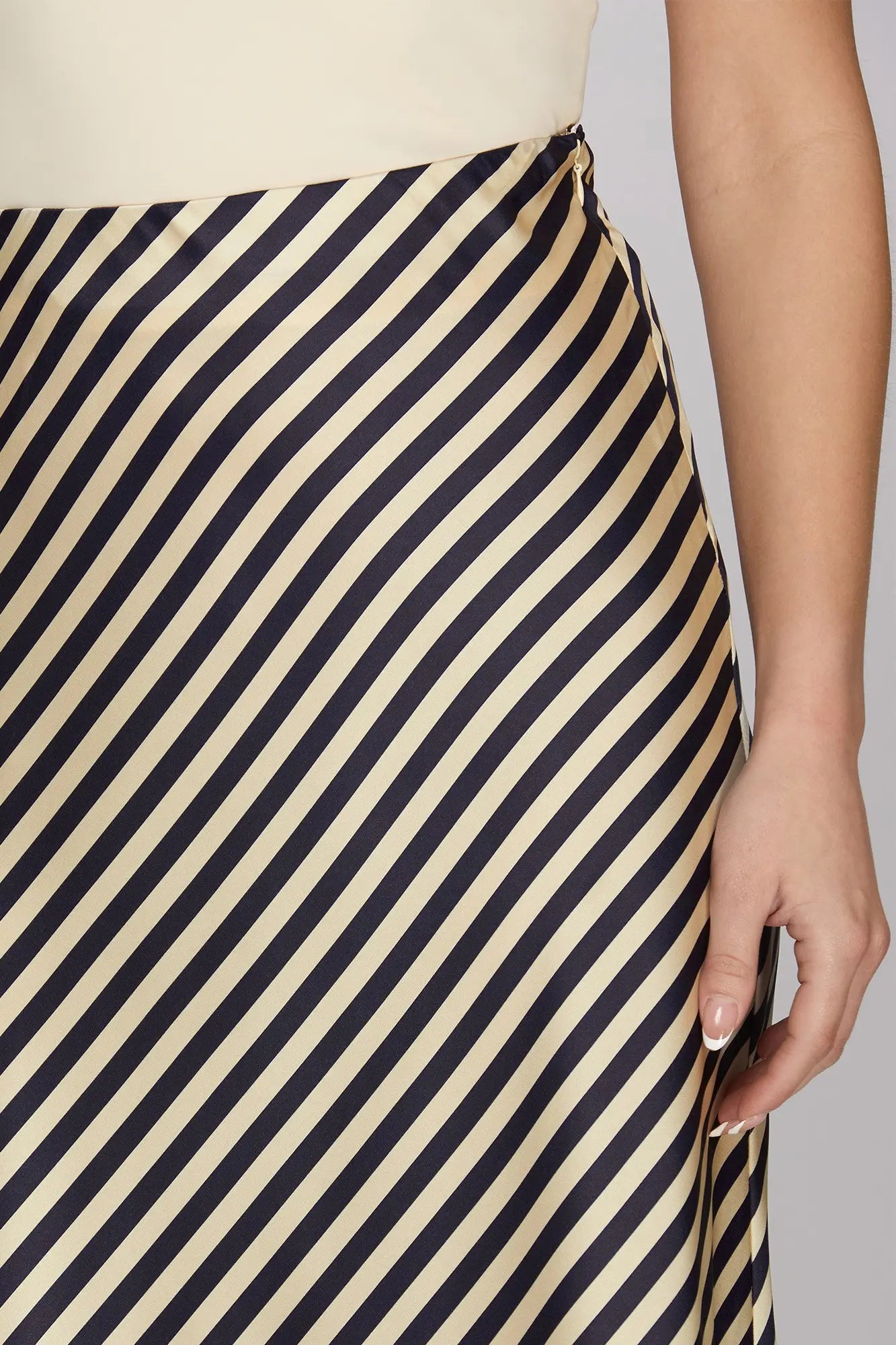 Parisian Stripe Skirt