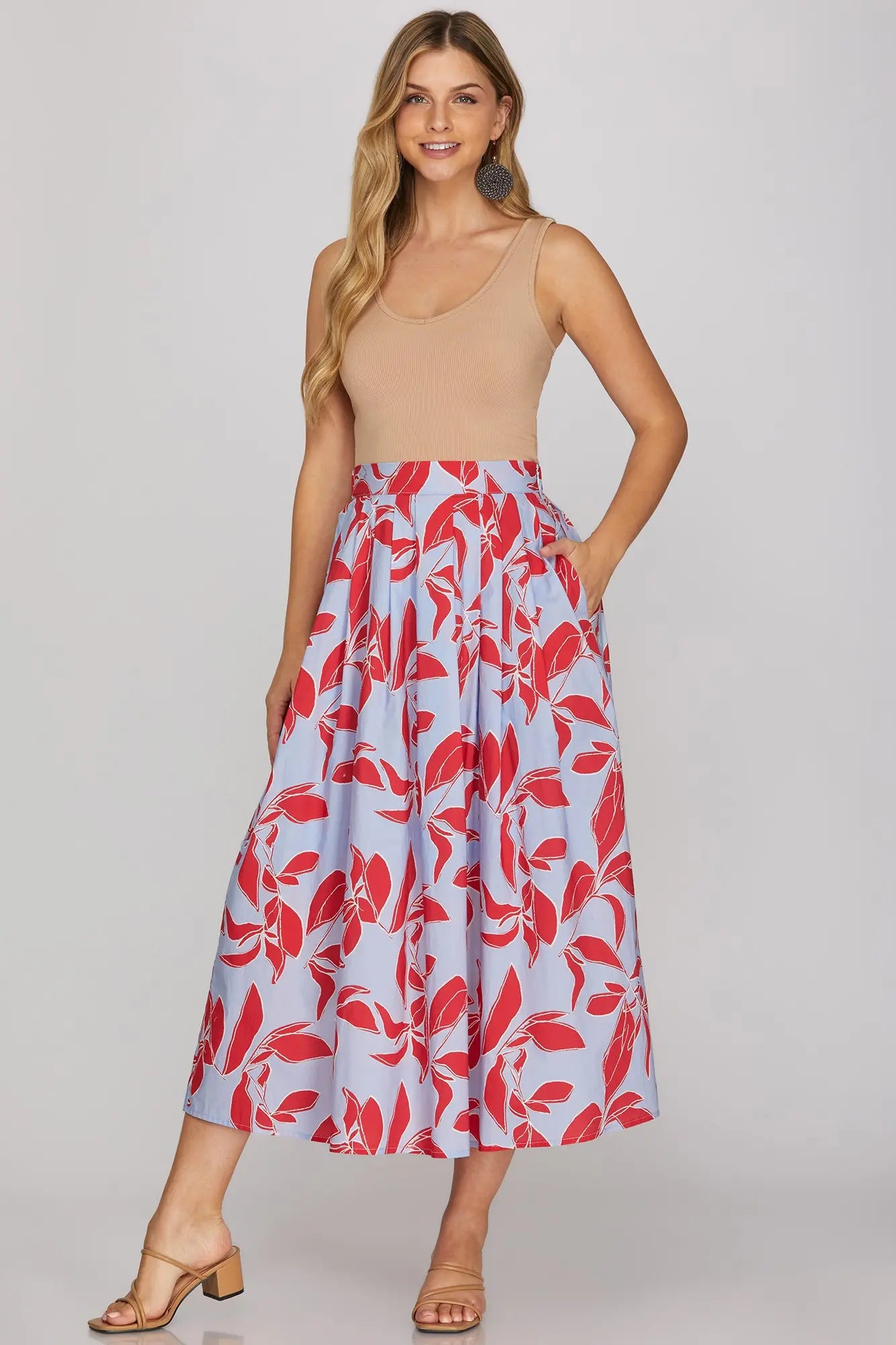 Wild Palm Skirt