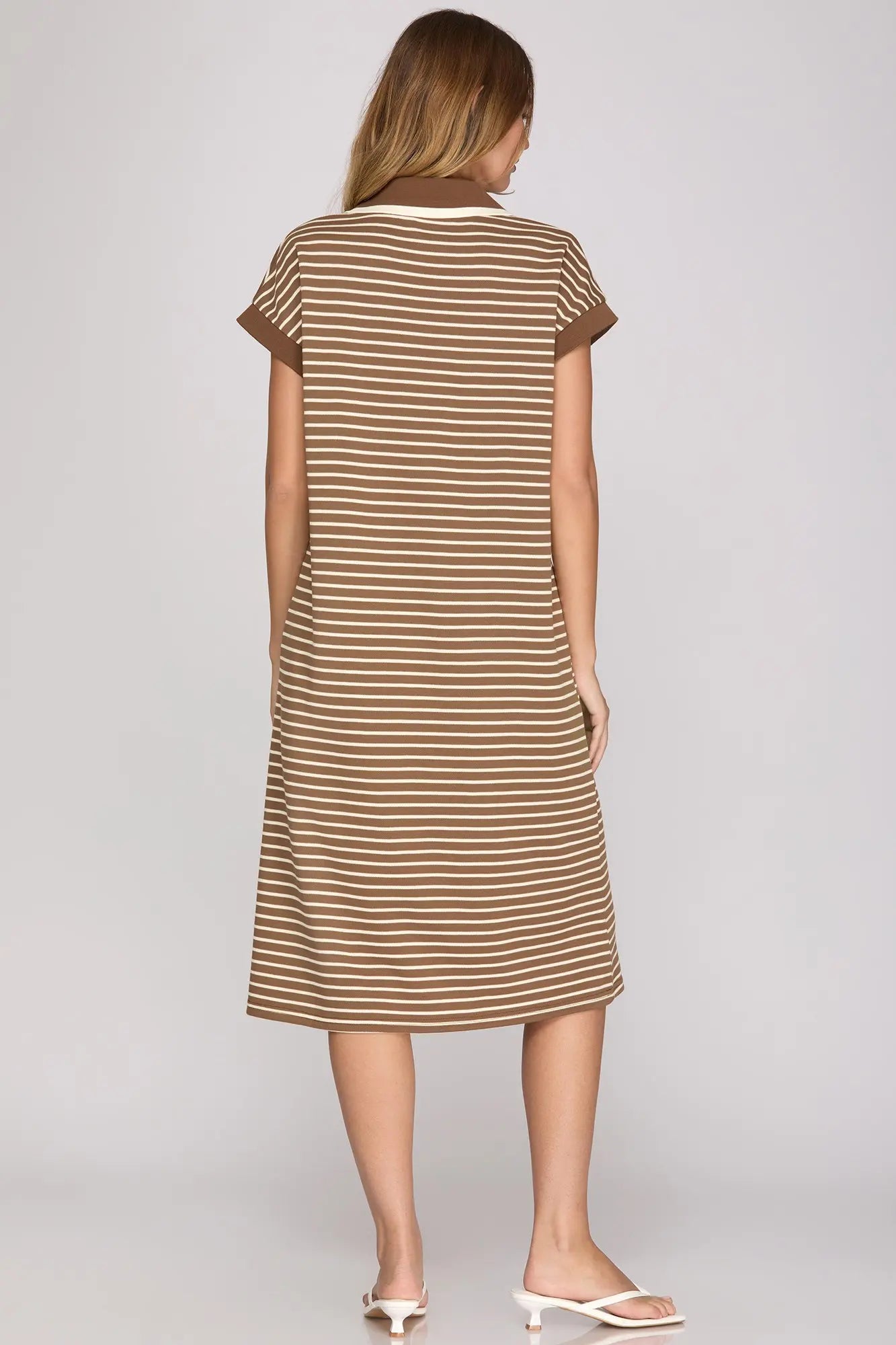 Saltwater Stripe Dress