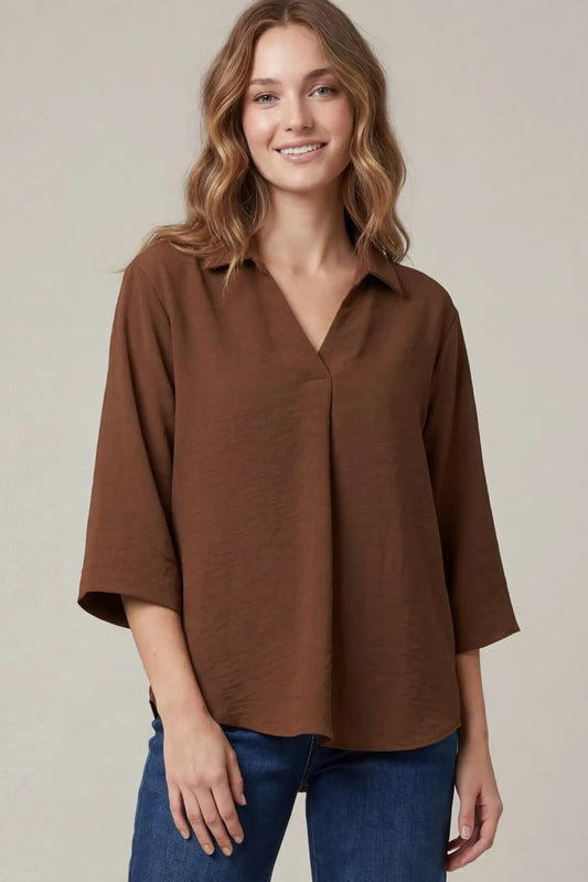 Blair Collared Top