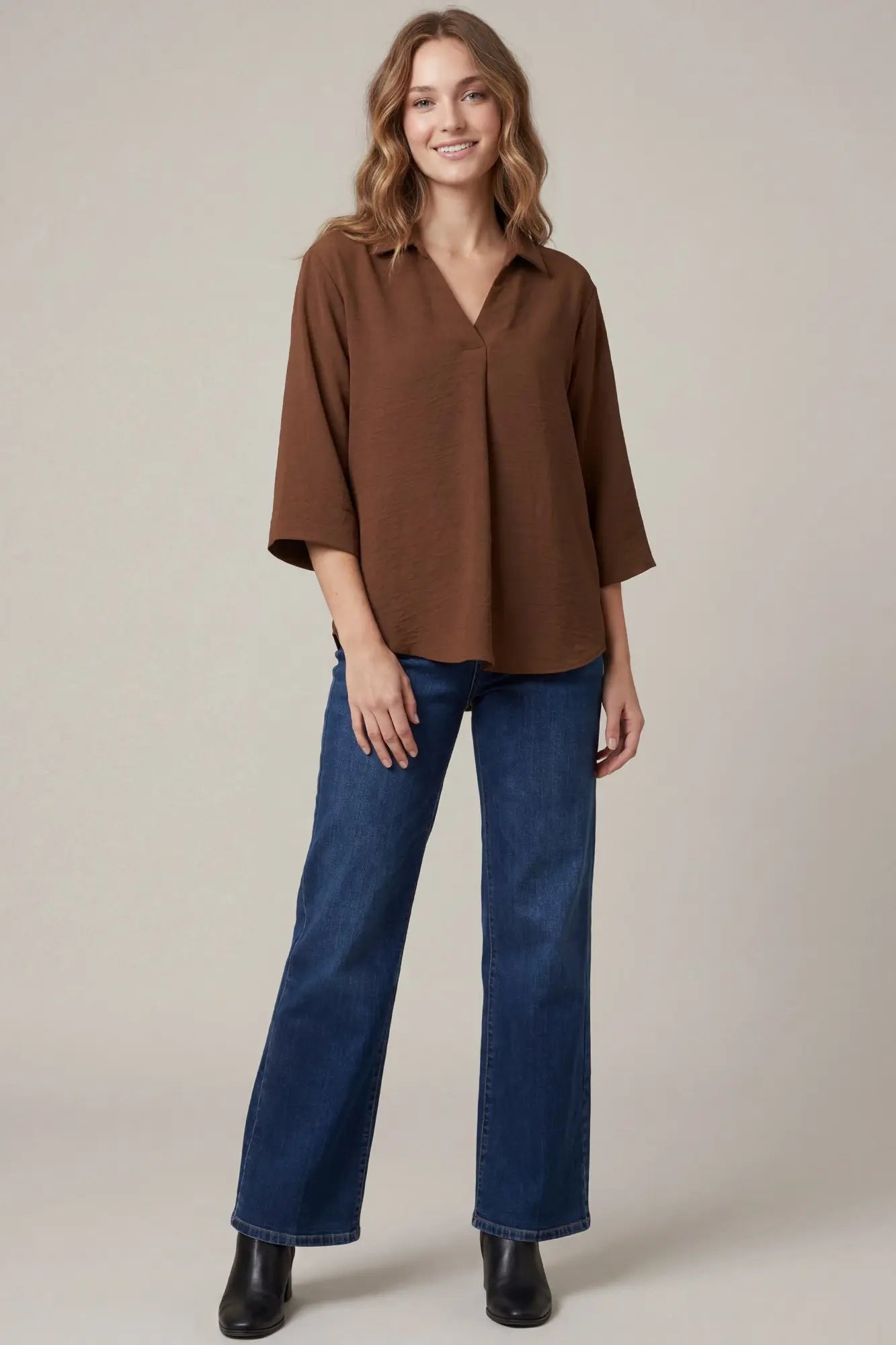 Blair Collared Top