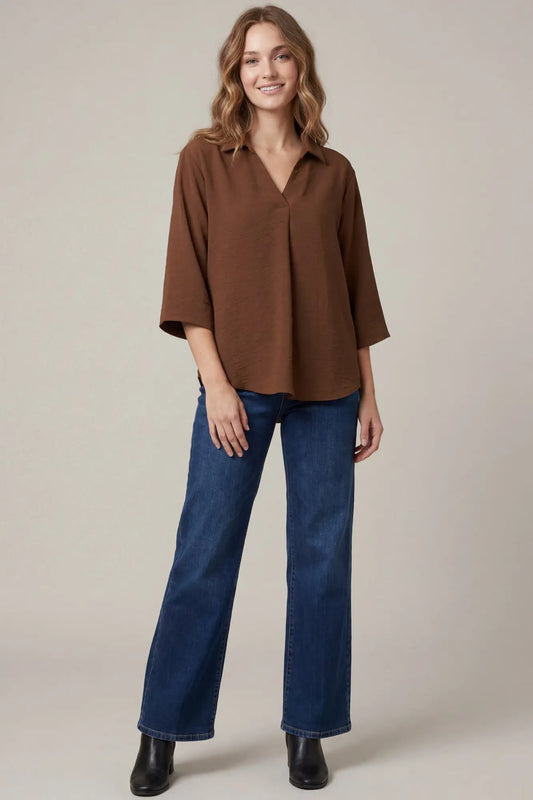 Blair Collared Top
