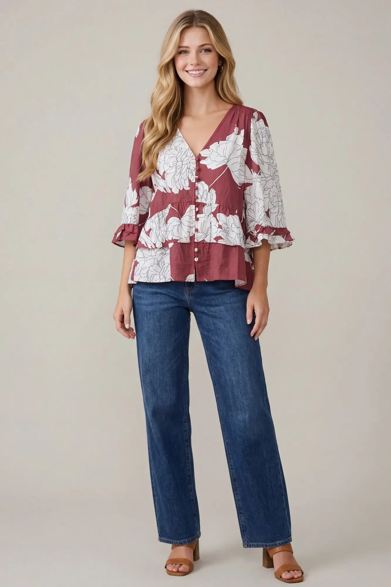Woodland Bloom Top