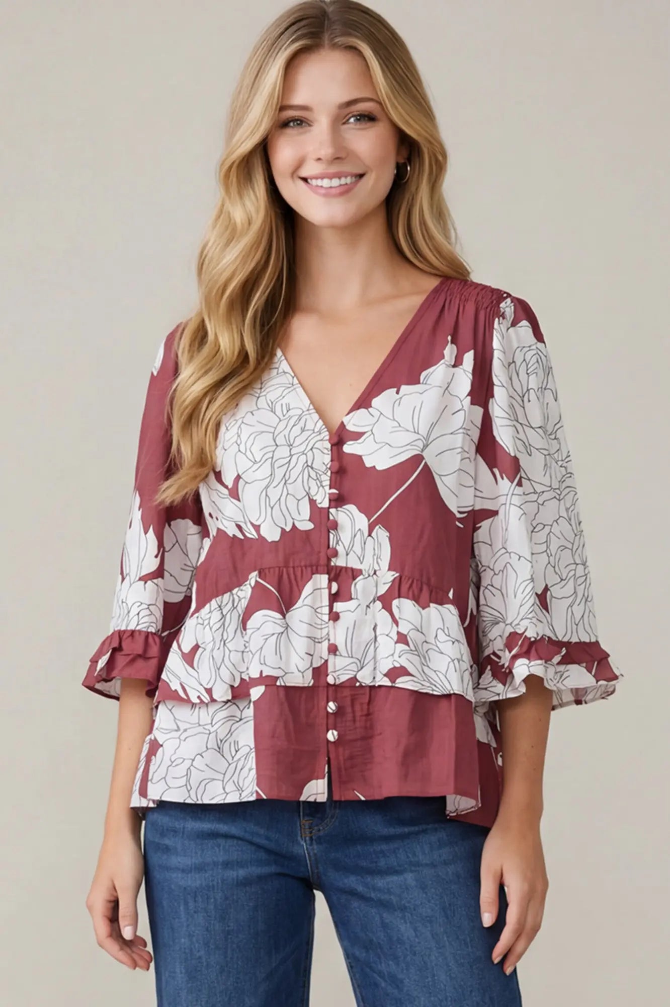 Woodland Bloom Top