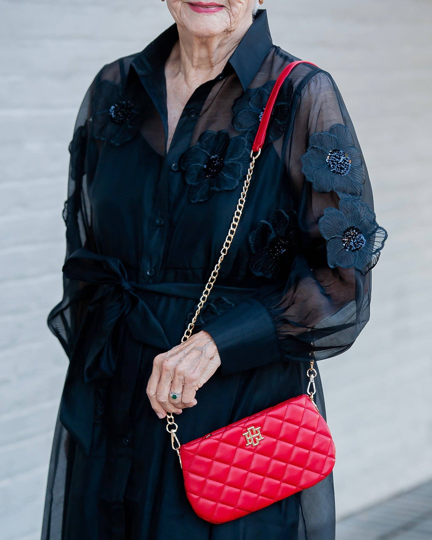 Livi Crossbody Red SQ