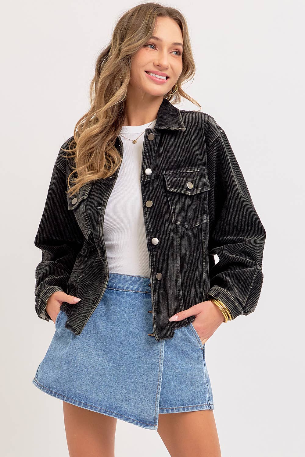 Coastline Denim Skort
