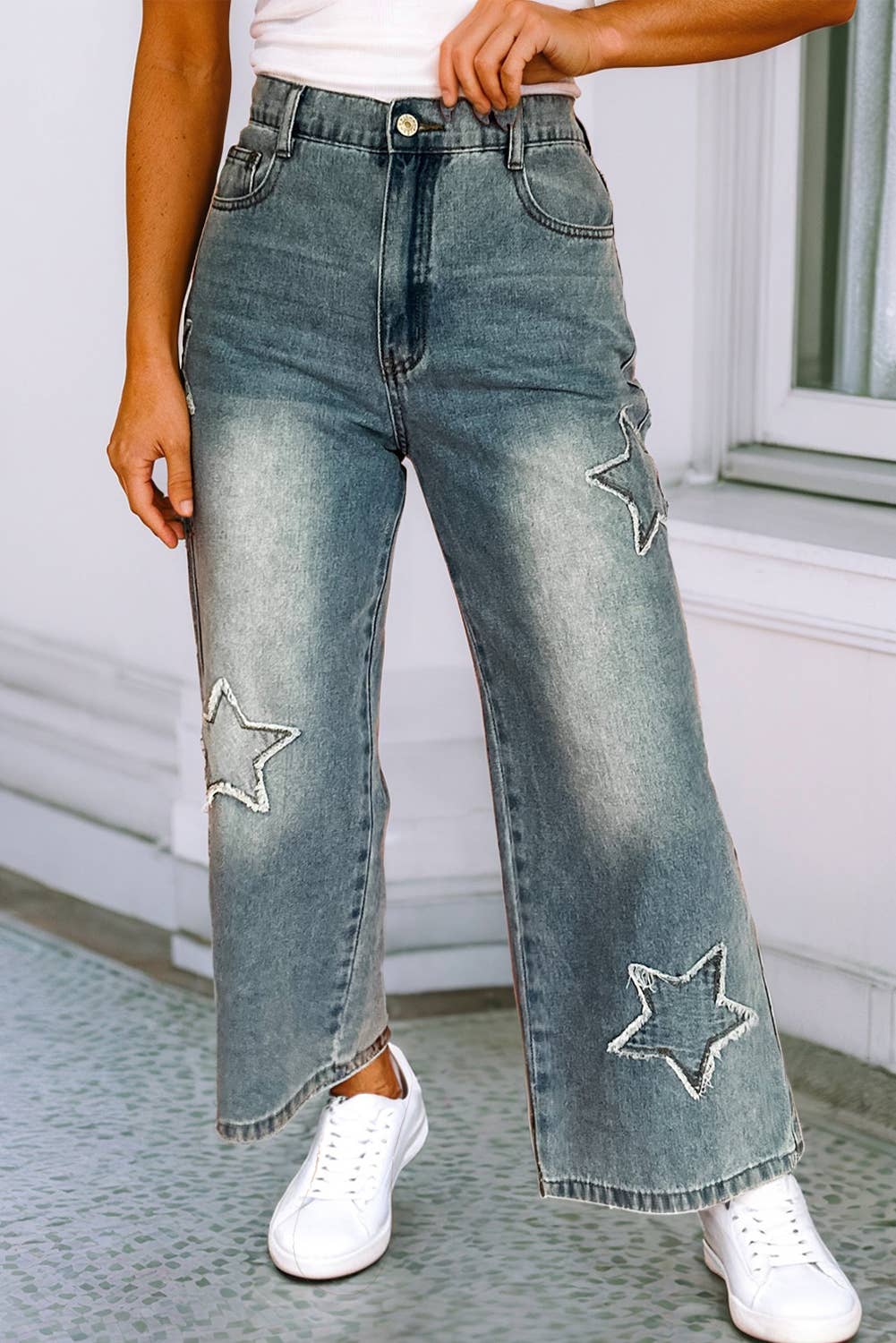 Lone Star Patchwork Jeans