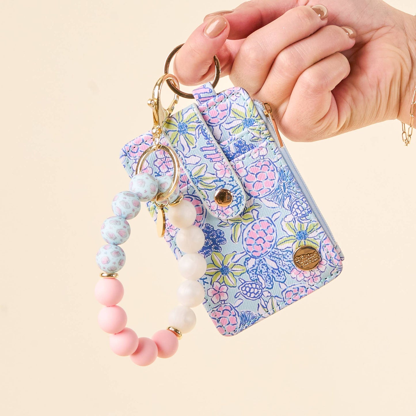 Keychain Wallet-Coastal Cove