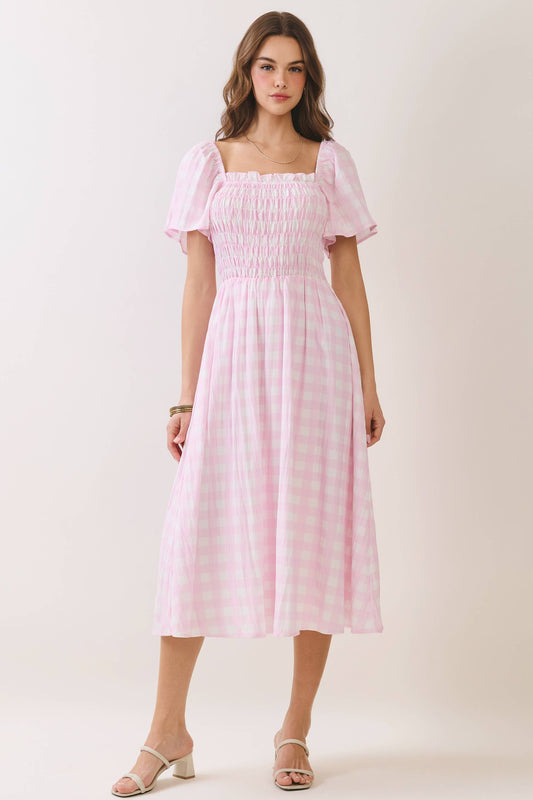 Rosewater Midi Dress