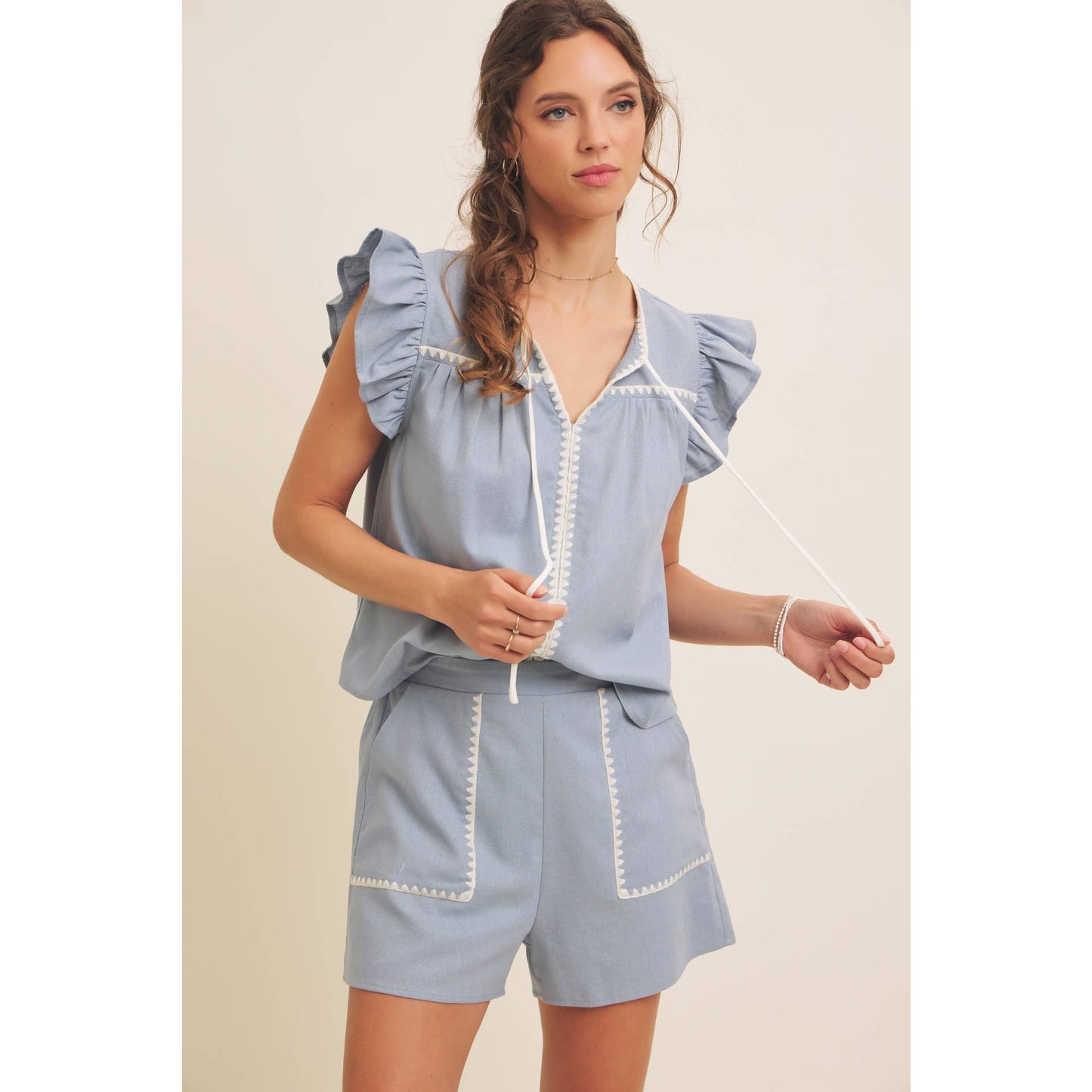 Seaside Stitch Shorts