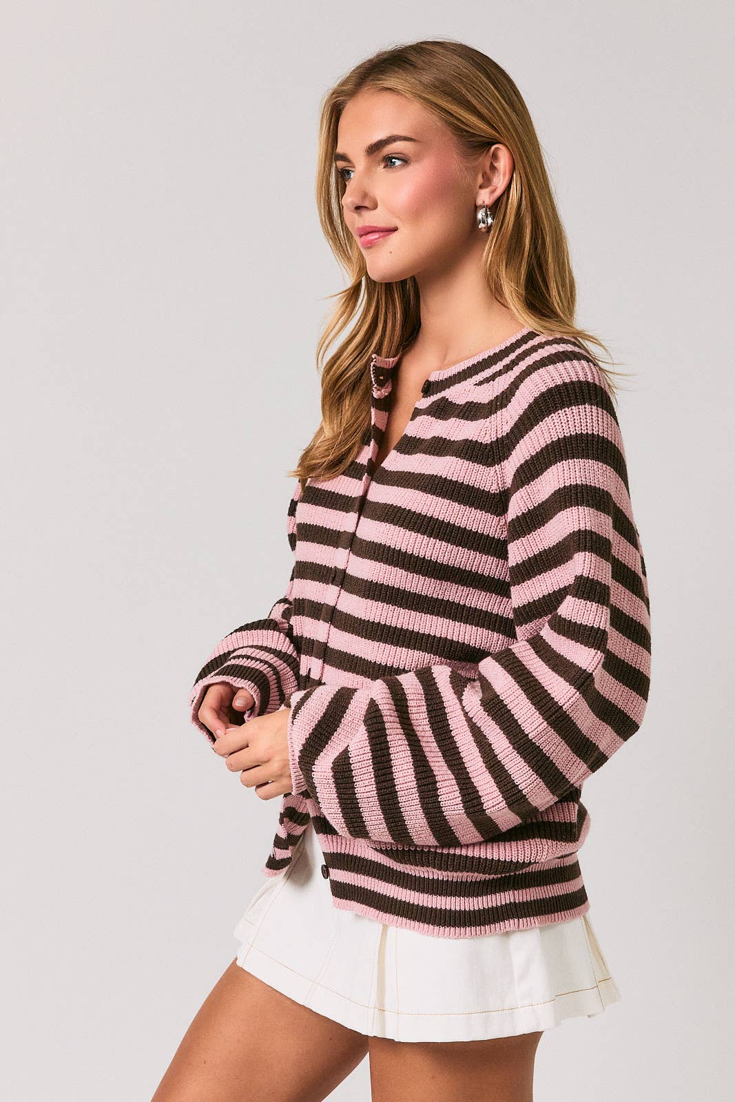 Hadley Stripe Cardigan