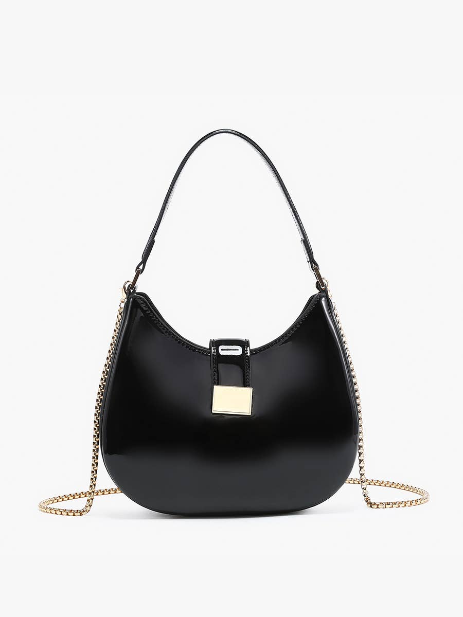 Malta Crossbody/Saddle Bag w/ Chain