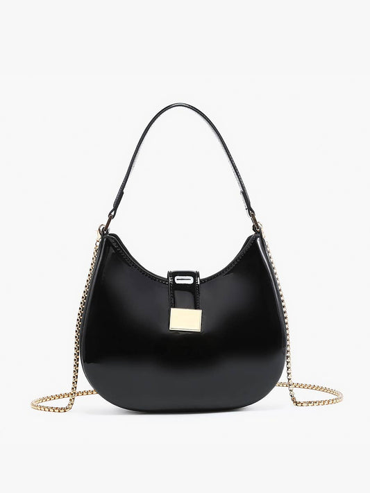 Malta Crossbody/Saddle Bag w/ Chain